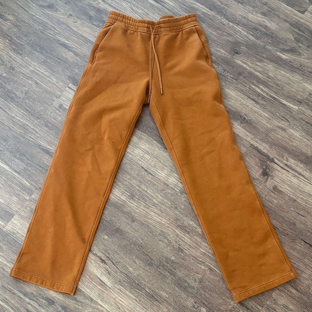 Lululemon thick fleece wide leg sweatpants